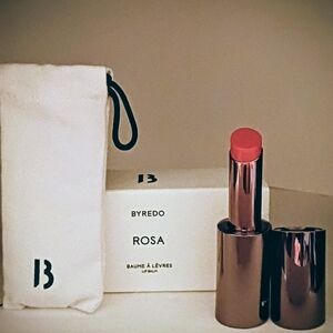 Byredo Rosa Lip Balm NEW In Box w/ Pouch Luxury Hydrating Lip Care